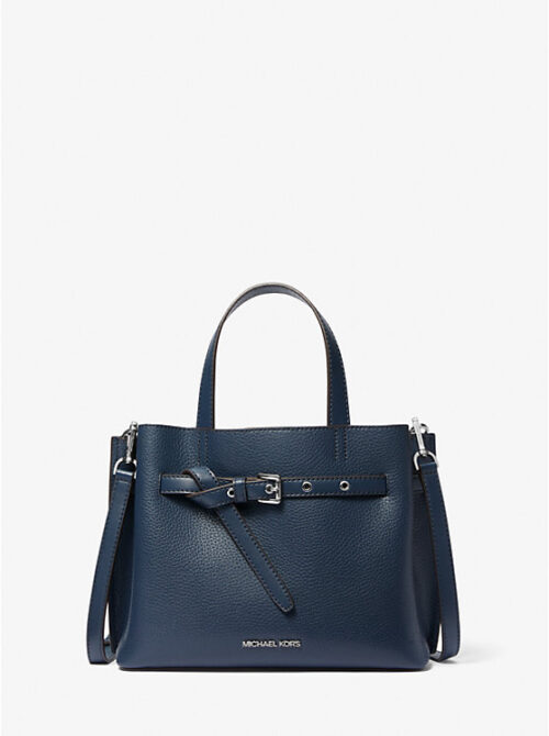 Michael Kors 2025 Collection Emilia Small Pebbled Leather Satchel
