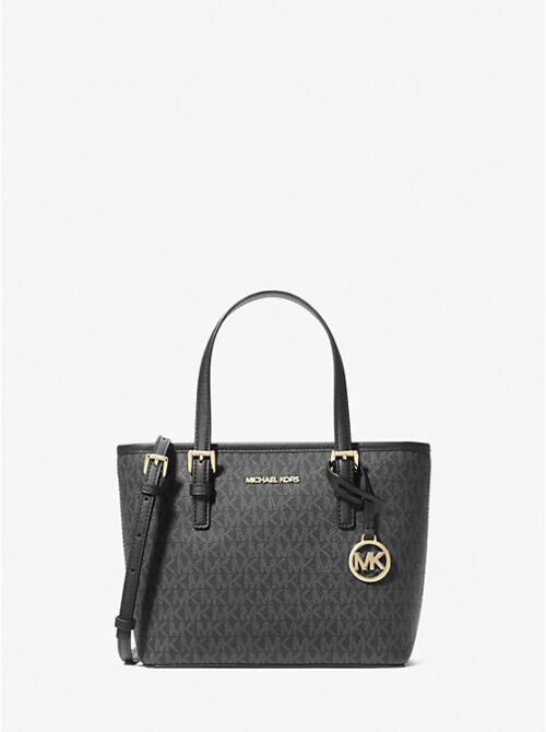 Michael Kors 2025 Collection Jet Set Travel Extra-Small Logo Top-Zip Tote Bag