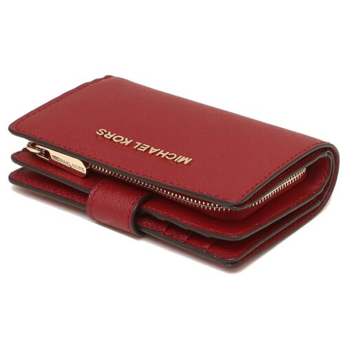 Michael Kors 2025 Collection Jet Set Travel Women Medium Bifold Zip Coin ID Wallet