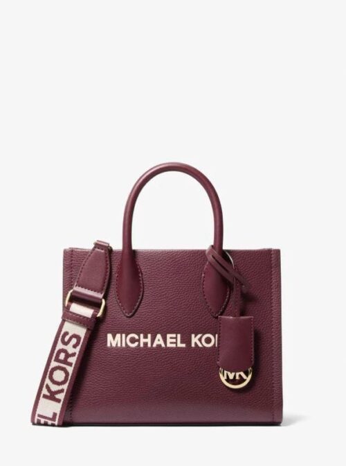 Michael Kors 2025 Collection Mirella Small Pebbled Leather Crossbody Bag