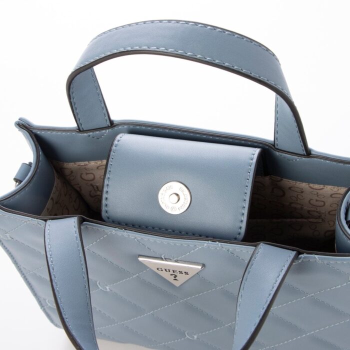 Guess Colton Mini Tote Baby Blue - Image 7
