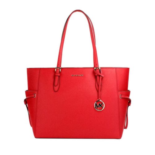 Michael Kors 2025 Collection Charlotte Large Saffiano Leather Top-Zip Tote Bag