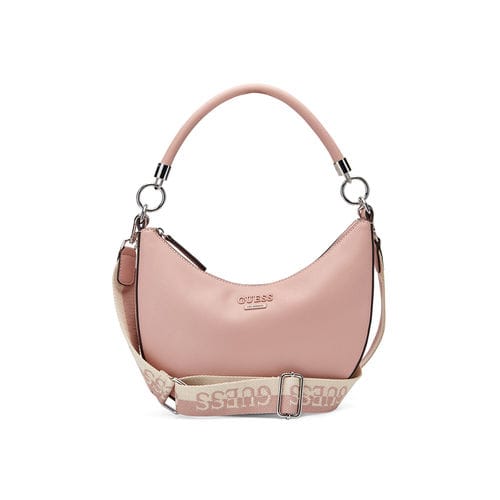 Guess Pink Solid Monica Mini Hobo Bag