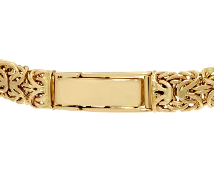 Domed Polished Byzantine Quartz Watch 14K - Image 3