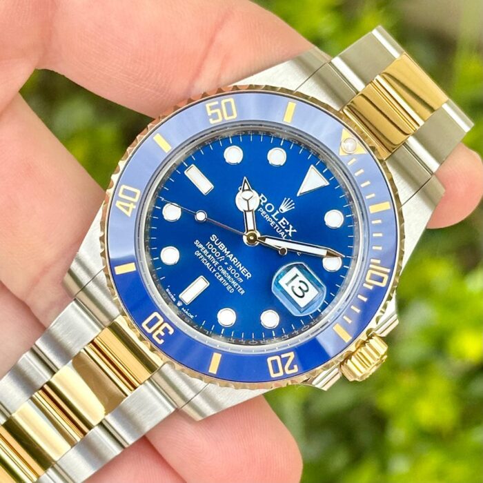 Rolex Submariner Date 41mm Two tone Sub Bluesy Watch