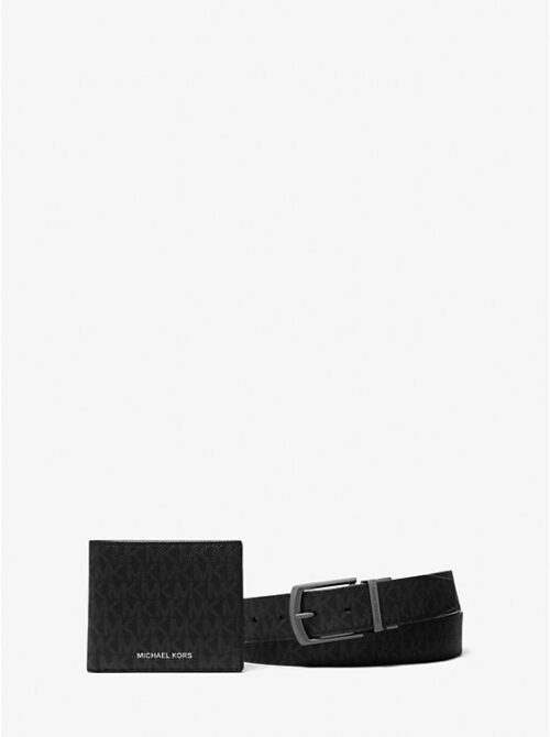 Michael Kors 2025 Collection Belt & Wallet Set