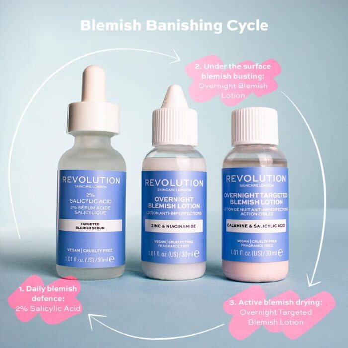 Revolution Beauty London SKINCARE Overnight Blemish Lotion - Image 4