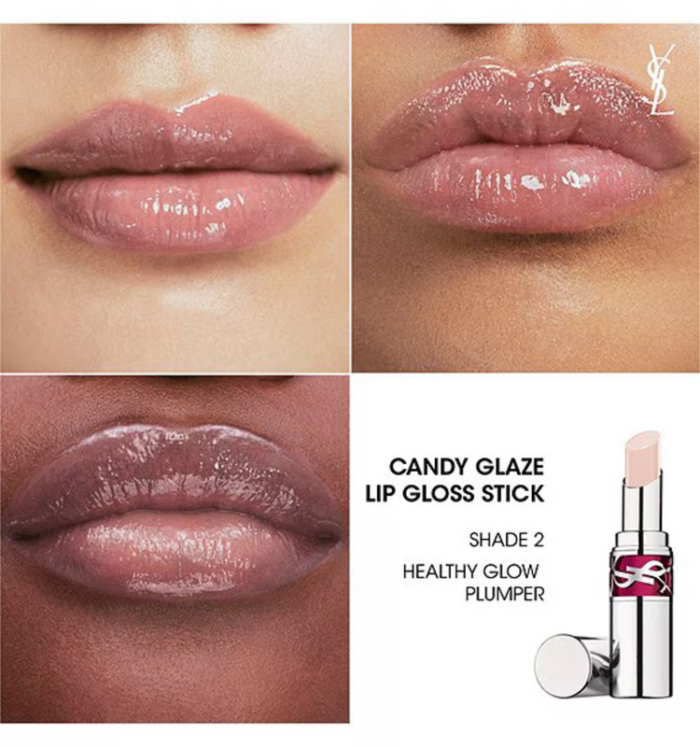 YSL Yves Saint Laurent Beauty Candy Glaze Lip Gloss Stick MINI - Image 2