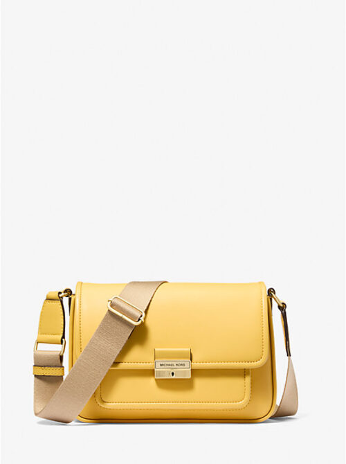 Michael Kors 2025 Collection Bradshaw Medium Leather Messenger Bag
