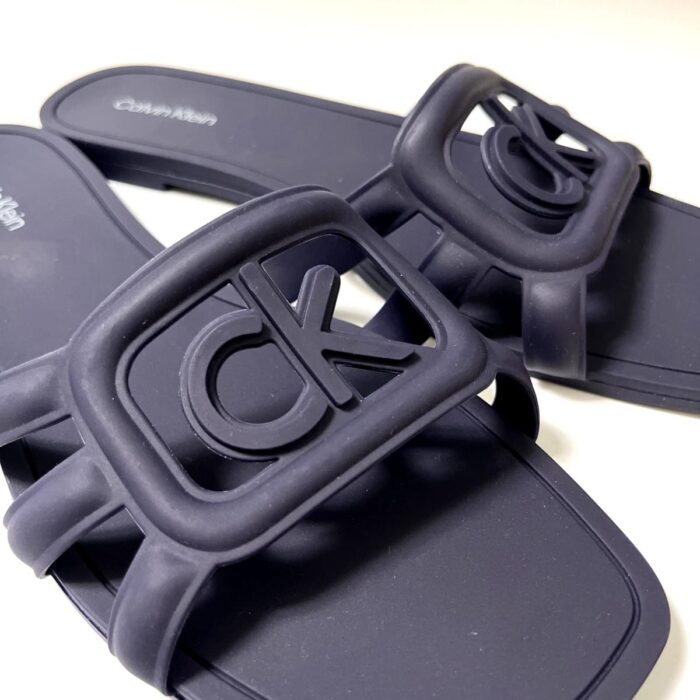 Calvin Klein Yoana Slide Sandal Navy Blue Sandal - Image 2