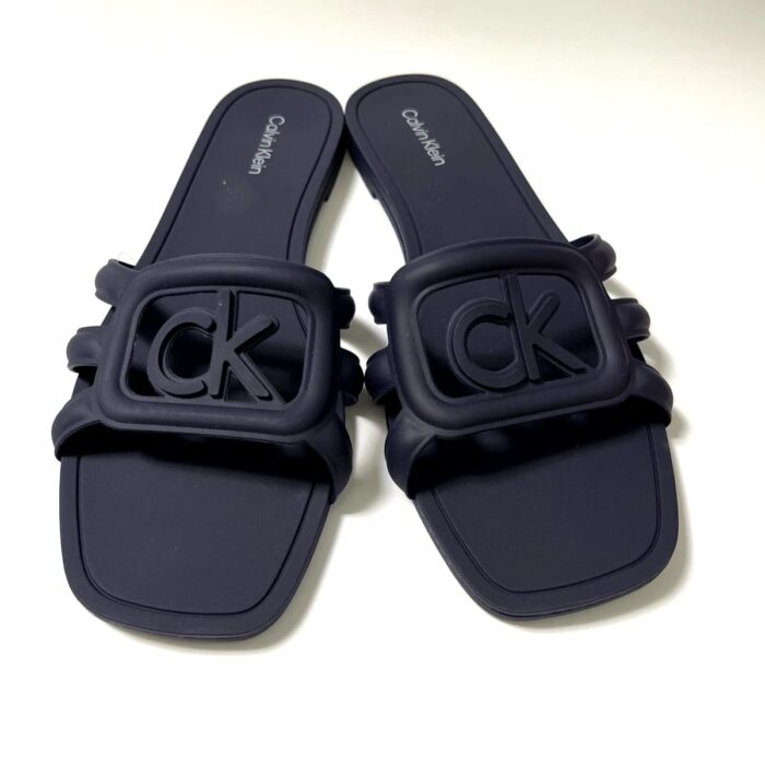 Calvin Klein Yoana Slide Sandal Navy Blue Sandal - Image 4