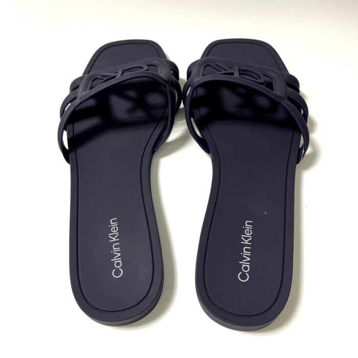 Calvin Klein Yoana Slide Sandal Navy Blue Sandal - Image 5