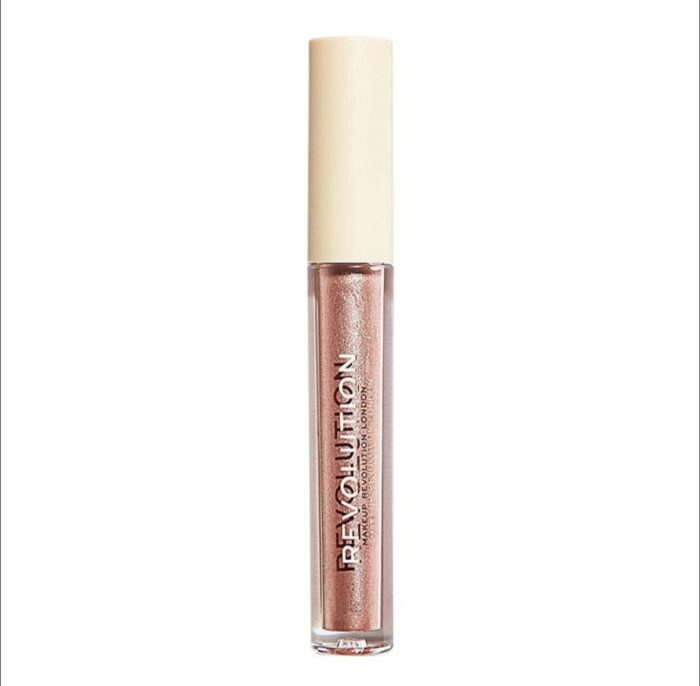 Revolution Beauty London Nudes Collection Metallic Lip Gloss (Bustier)