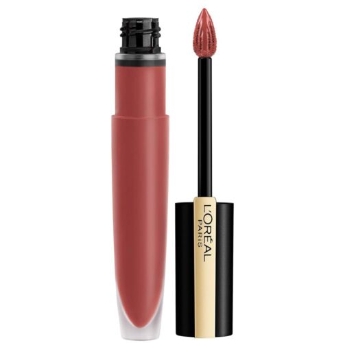 L’Oréal Paris Matte Lipstick Rouge Signature, 444 I Lead, 6.3 milliliters