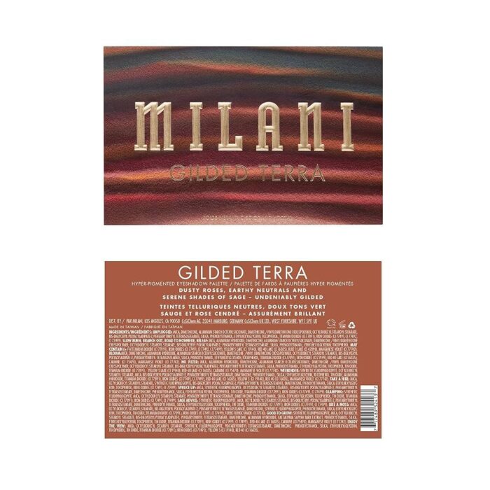 Milani Cosmetics Gilded Terra Eyeshadow Palette - Image 7