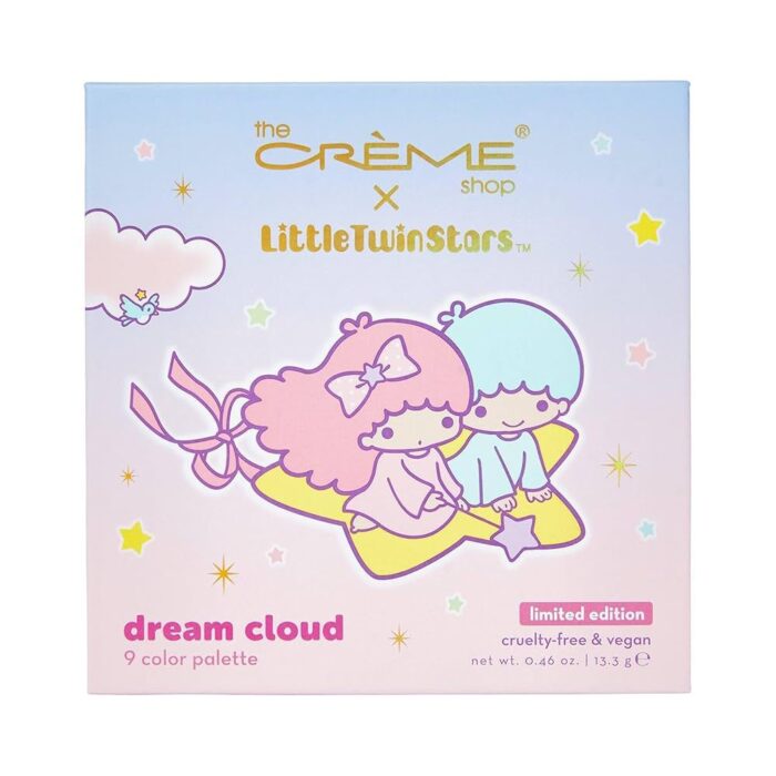 The Crème Shop x Sanrio Little Twin Stars Dream Cloud Eyeshadow Palette *Limited Edition* - Image 2