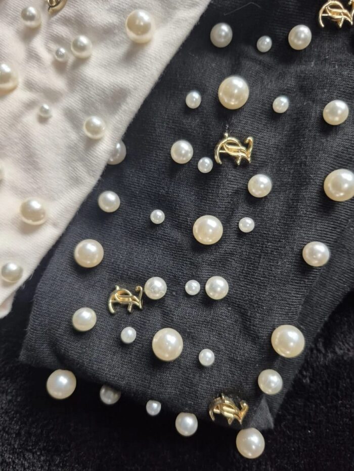 Juicy Couture Headband Headscarf Luxe Pearls Set - Image 3