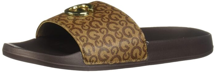 GBG Los Angeles Pansy Slippers with Gold Hardware - Image 5