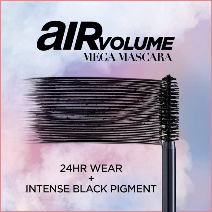 L'Oreal Paris Makeup Air Volume Mega Mascara - Image 5