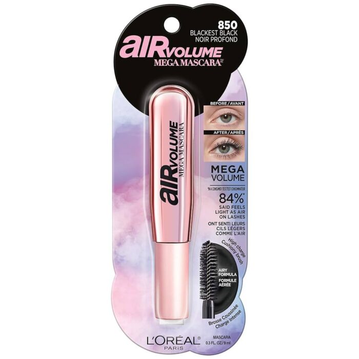 L'Oreal Paris Makeup Air Volume Mega Mascara - Image 7