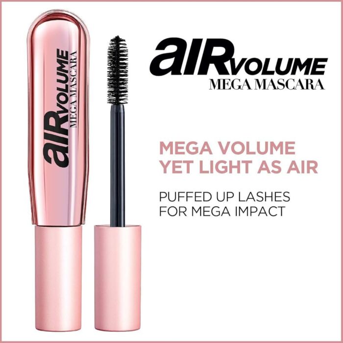 L'Oreal Paris Makeup Air Volume Mega Mascara - Image 8