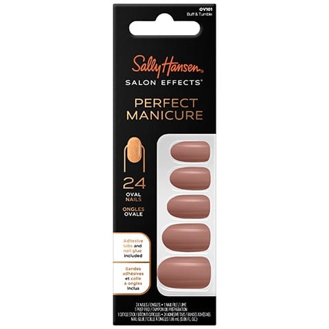 Sally Hansen Salon Effects Perfect Manicure- 24 Oval Nails