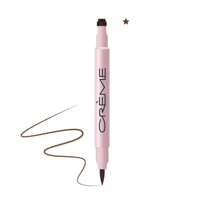 The Crème Shop | Freckle Stamps Eyeliner (Star, Deep Brown)