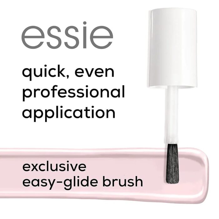 Essie Salon- Quality Black Nail Paint-Home By 8 - Image 5