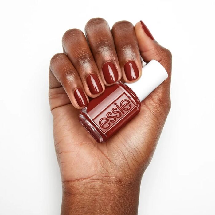 Essie Red-Brown Nail Paint-Red Rock & Roll - Image 2