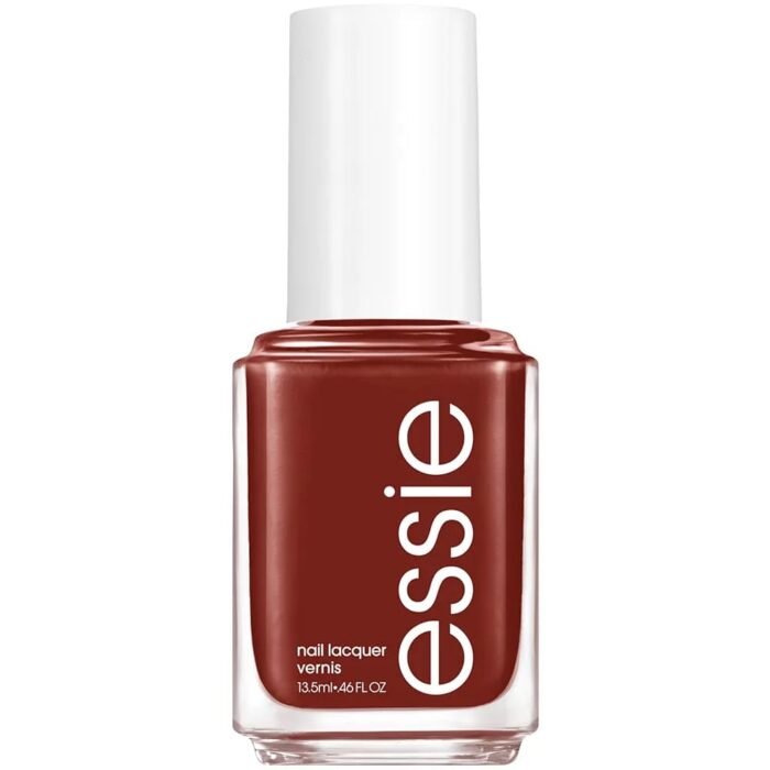 Essie Red-Brown Nail Paint-Red Rock & Roll