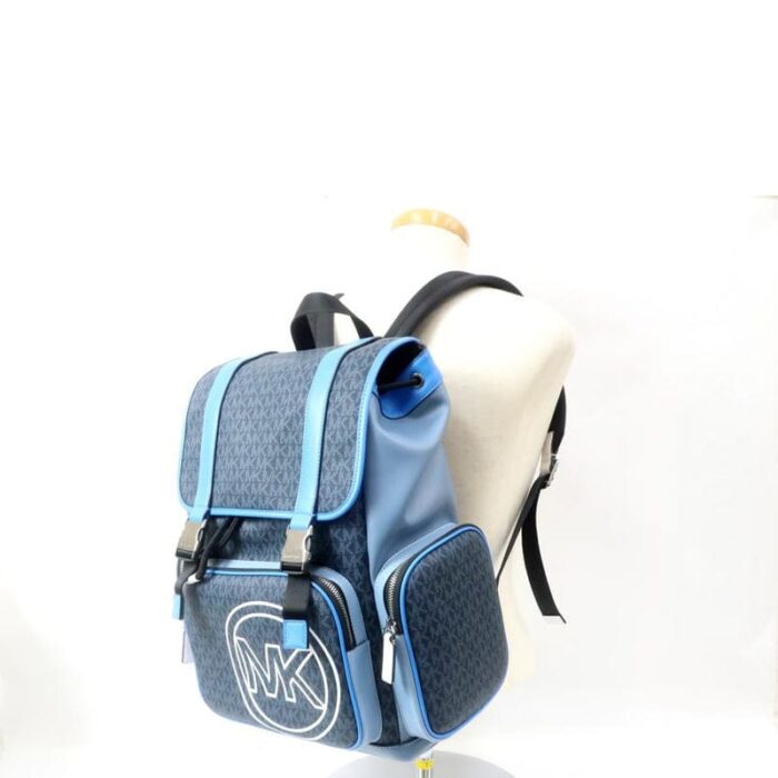 Michael Kors 2025 Collection Men's Blue Tone Backpack - Image 2