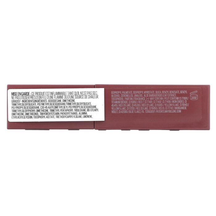 Maybelline Super Stay Matte Ink Liquid Lipstick Makeup, Long Lasting High Impact Color, Up to 16H Wear, Awestruck - Image 3