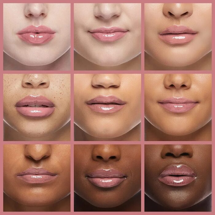 L'Oreal Paris Infallible Pro Gloss Plump Lip Gloss with Hyaluronic Acid (601-Rosy Flush) - Image 4
