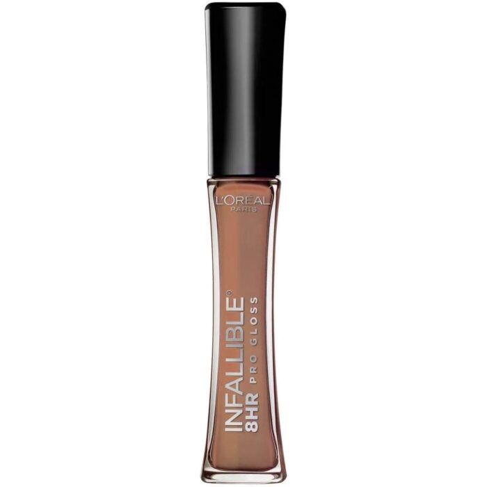 L’Oréal Infallible 8 Hour Pro Lip Gloss, Hydrating Finish (825-Dulce De Leche) - Image 2