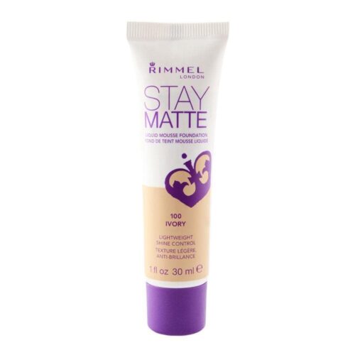 Rimmel Stay Matte Liquid Mousse Foundation(100-Ivory)