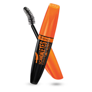 Rimmel London Scandaleyes Curve Alert Mascara, Volumizing, Curls, Plumps, 001, Black, 0.41oz