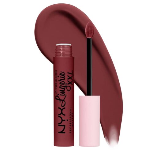NYX Lip Lingerie XXL Matte Liquid Lipstick-Strip and Tease