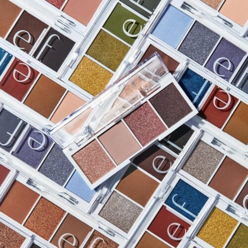 e.l.f Pigmented Mini Eyeshadow Palette Creamy & Blendable Colors-Cream & Sugar