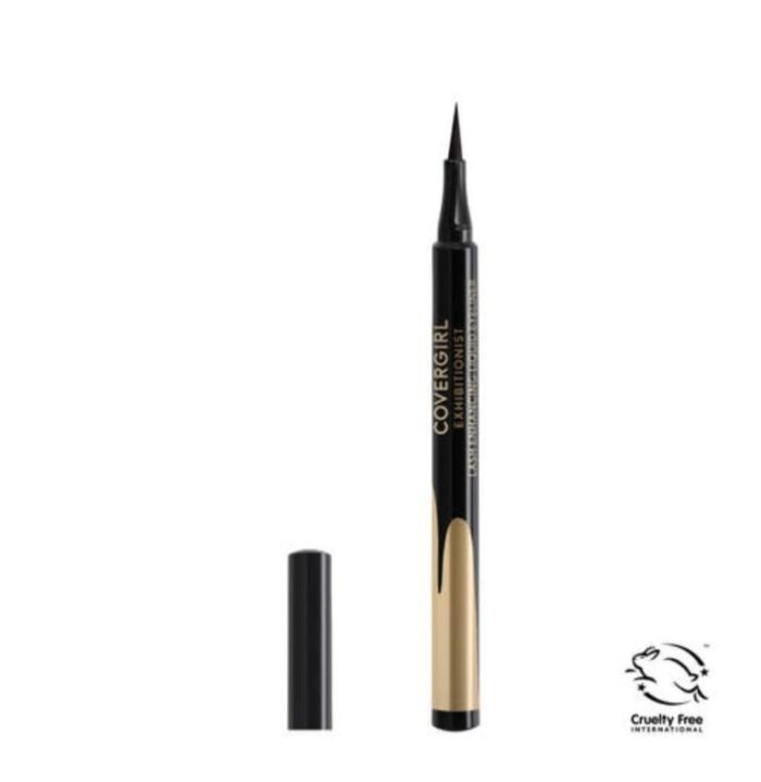 CoverGirl Exhibitionist Lash Enhancing Liquid Eyeliner(100-Matte Black)