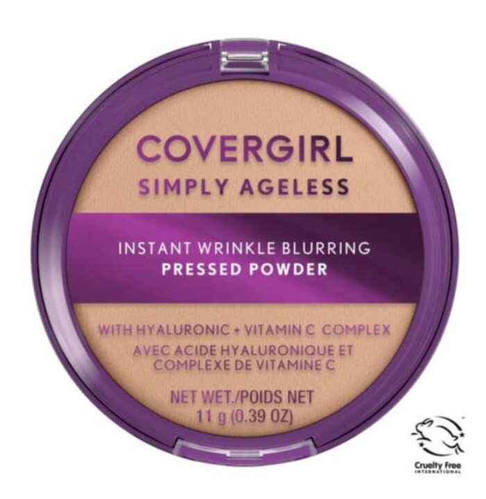 Simply Ageless Instant Wrinkle Blurring Pressed Powder(210-Classic-Ivory) - Image 3