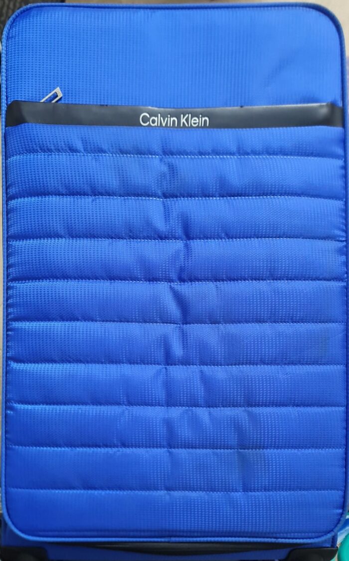 Calvin Klein Gramercy 4.0 25" Expandable Spinner, Blue