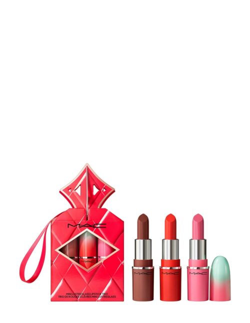 MAC 3-Pc. Wildest Gleams Mini Lustreglass Lipstick Gift Set (Bright)