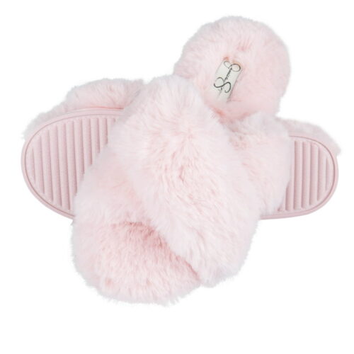 Jessica Simpson Girls Extra Plush X-Cross Slide