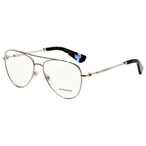 Burberry Men's Silver Aviator Opticals